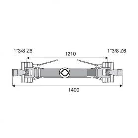 Transmission standard 23.8x61.3