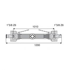 Transmission standard 27x74.6