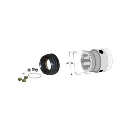 Verrouillage à billes 1"3/8z6 - z21 Verrouillage à billes 1"3/8z6 - z21