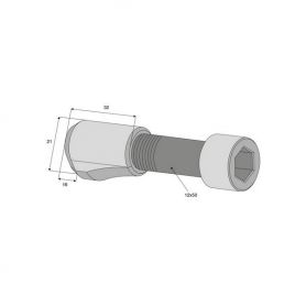 Boulon conique 1"3/4z6 - z20