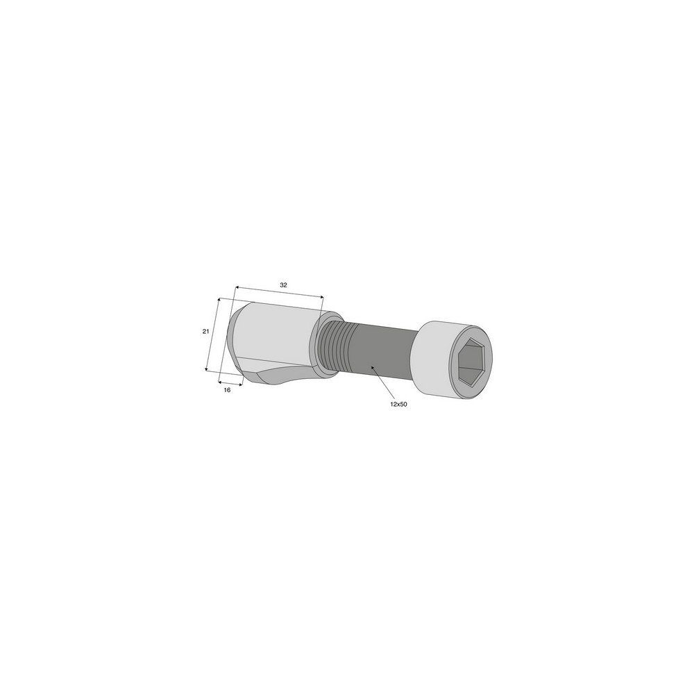 Boulon conique 1"3/4z6 - z20