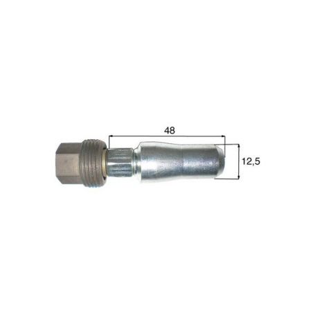 Boulon conique 1"3/8z6 - z21 longueur 48 diamètre 12.5 Boulon conique 1"3/8z6 - z21 longueur 48 diamètre 12.5