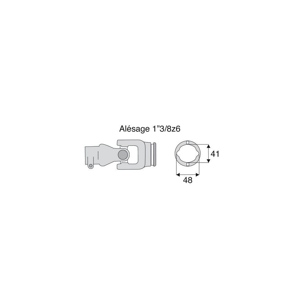Joint extérieur 27x74.6 tube Citron
