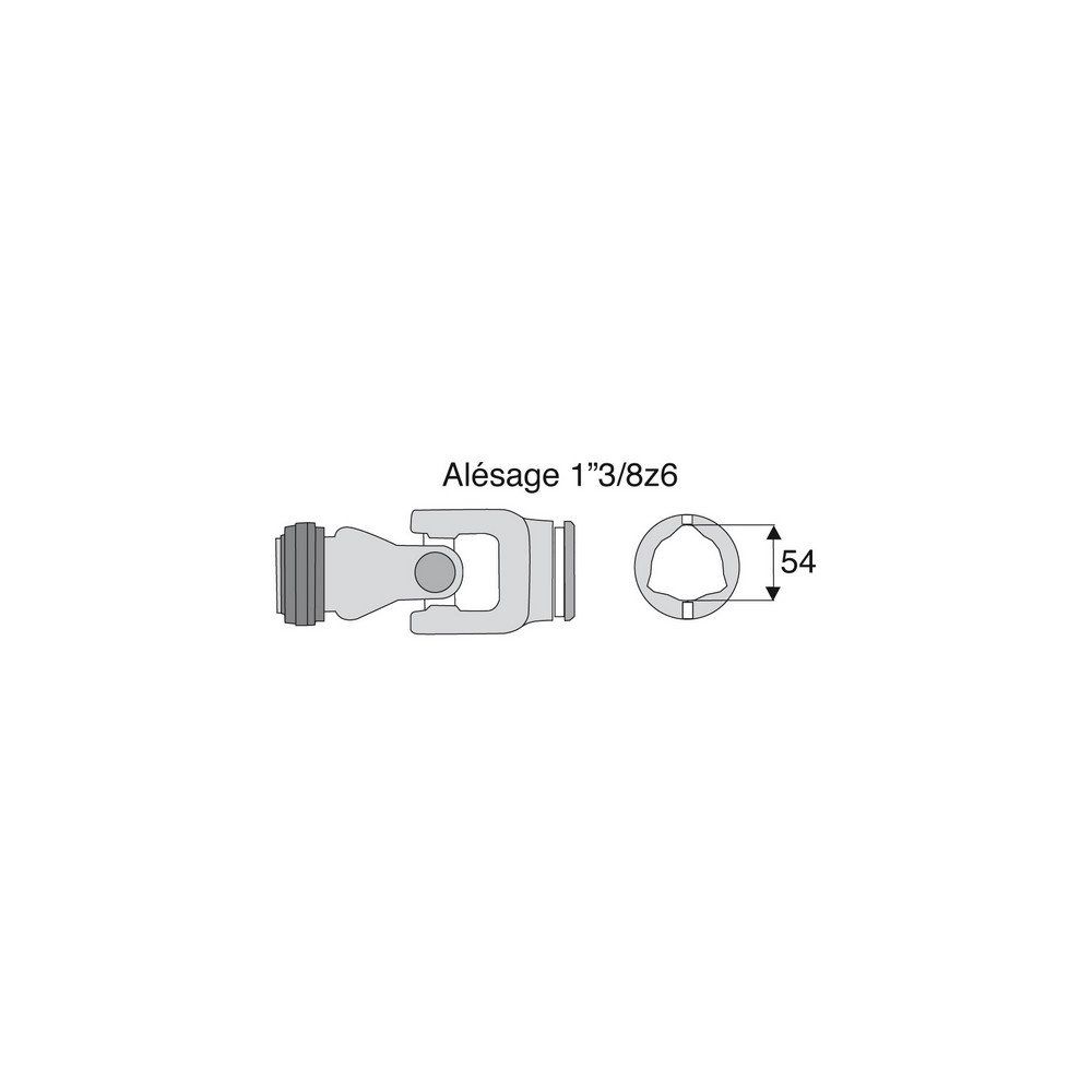 Joint extérieur 30.2x92 tube Triangulaire