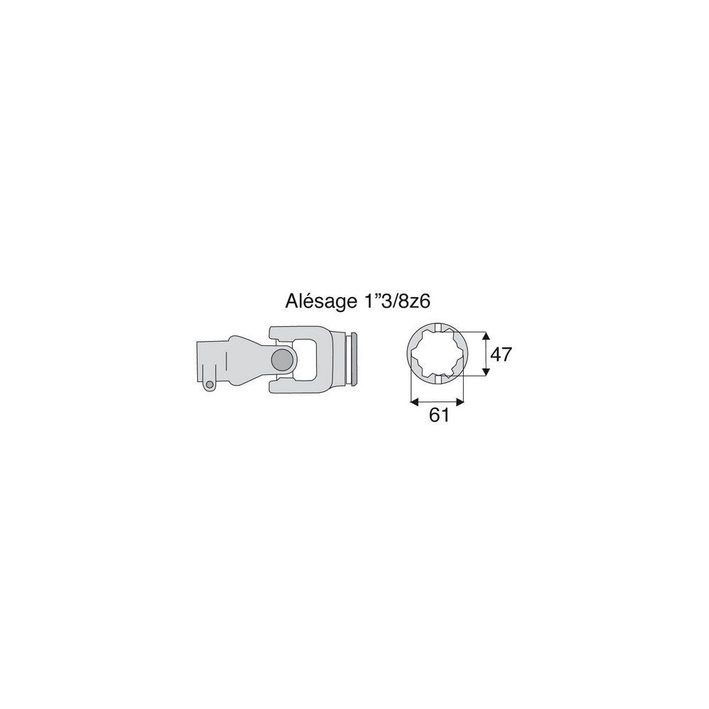 Joint extérieur 36x89 tube Etoile