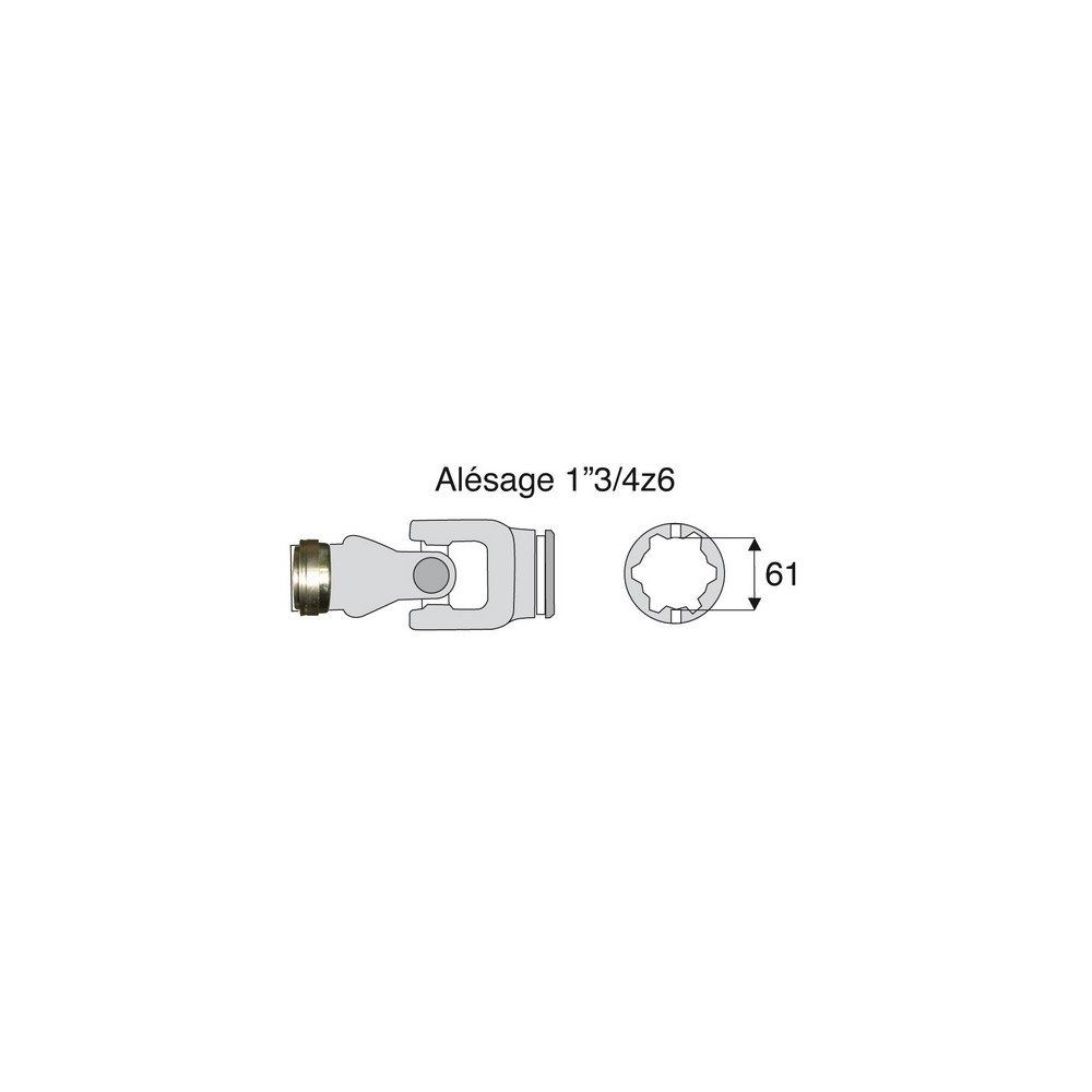 Joint extérieur 36x89 tube Etoile