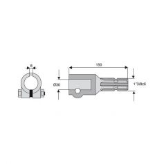Prolongateur de longueur 150