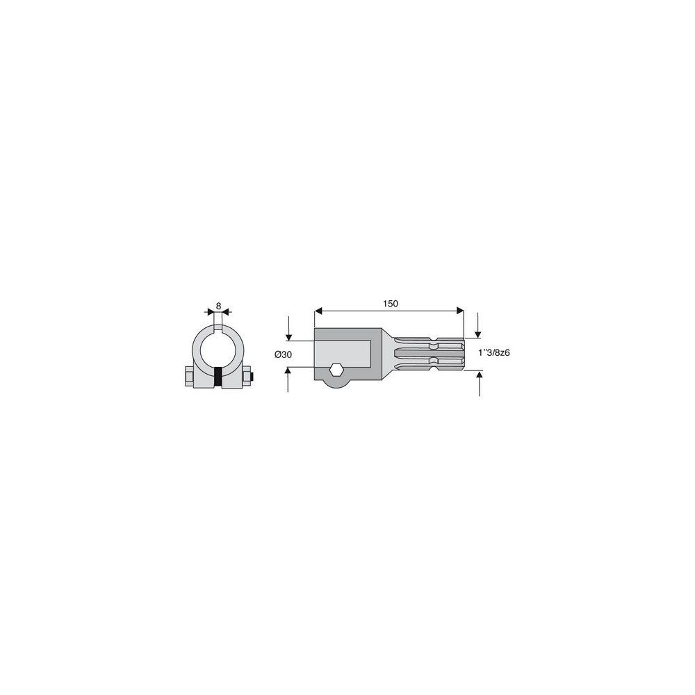 Prolongateur de longueur 150
