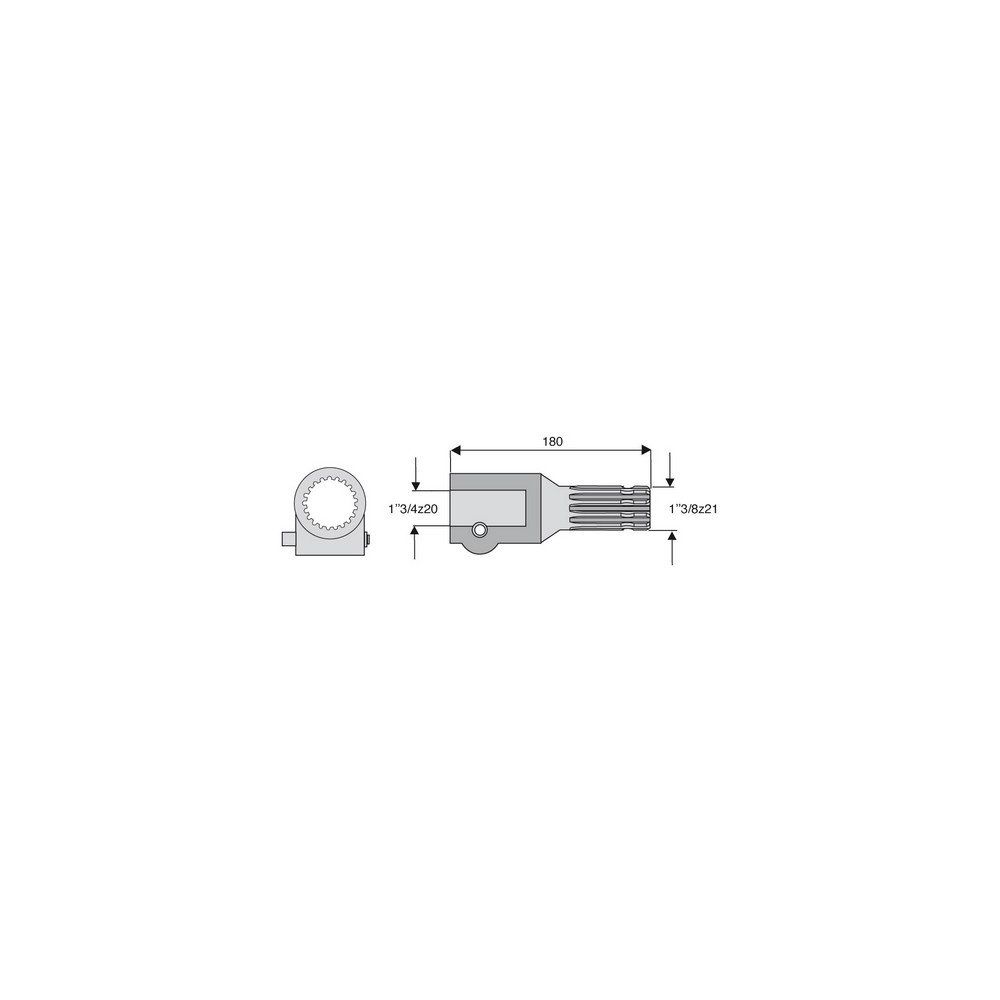 Prolongateur de longueur 165