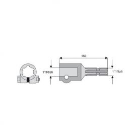 Prolongateur de longueur 150