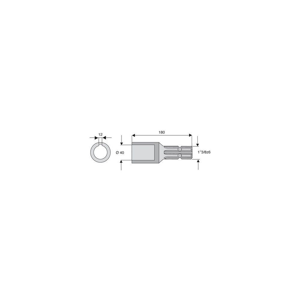 Prolongateur de longueur 165