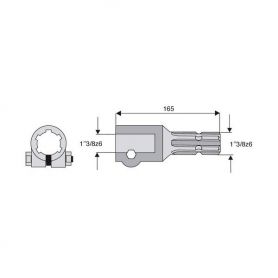 Prolongateur de longueur 165