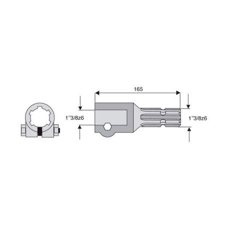 Prolongateur de longueur 165 Prolongateur de longueur 165