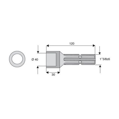 Prolongateur de longueur 120