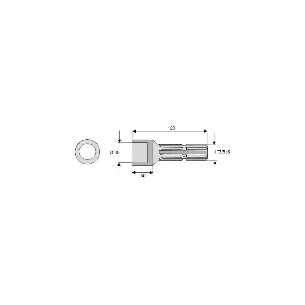 Prolongateur de longueur 120