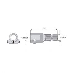 Prolongateur de longueur 165 Prolongateur de longueur 165