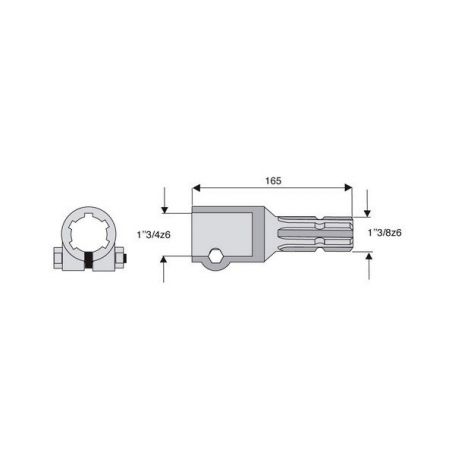 Prolongateur de longueur 165 Prolongateur de longueur 165