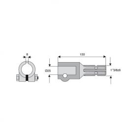 Prolongateur de longueur 150