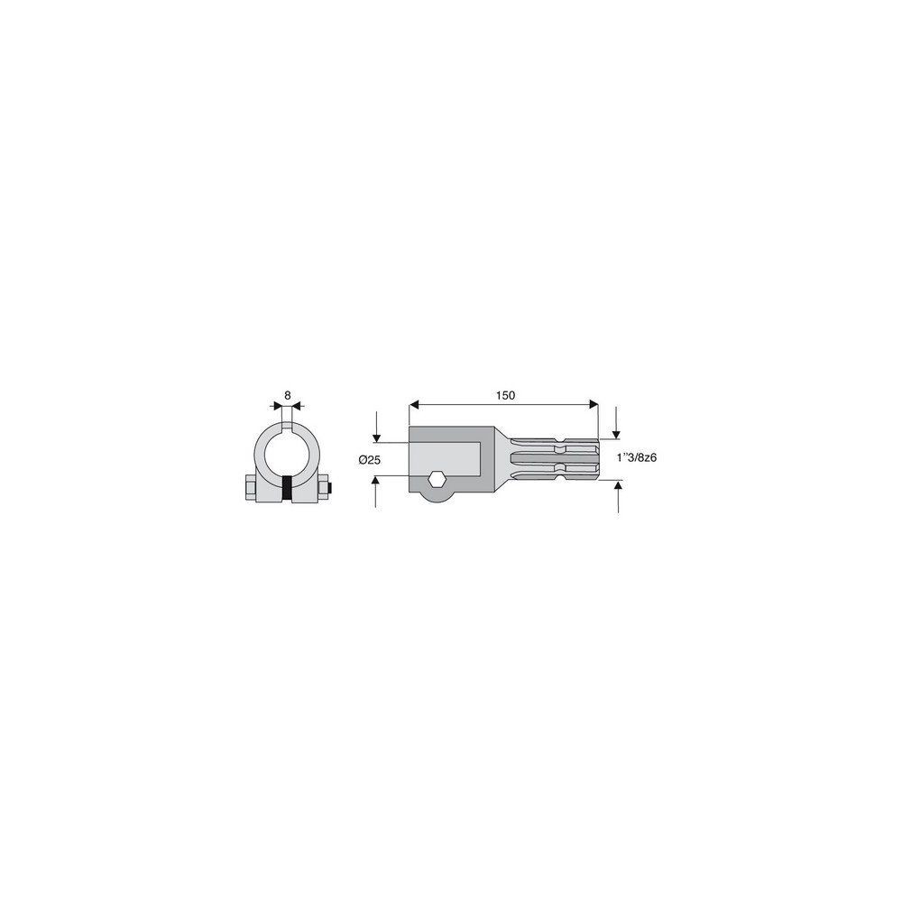 Prolongateur de longueur 150