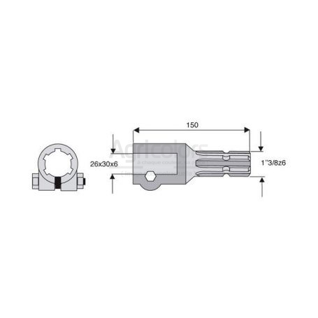 Prolongateur de longueur 150