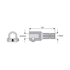 Prolongateur de longueur 150