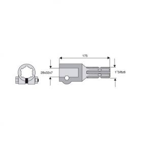 Prolongateur de longueur 175