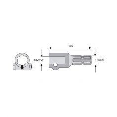 Prolongateur de longueur 175 Prolongateur de longueur 175