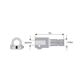 Prolongateur de longueur 150