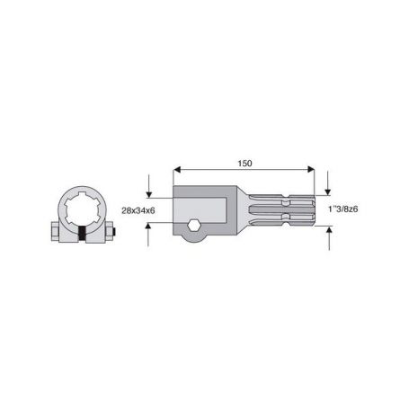 Prolongateur de longueur 150 Prolongateur de longueur 150