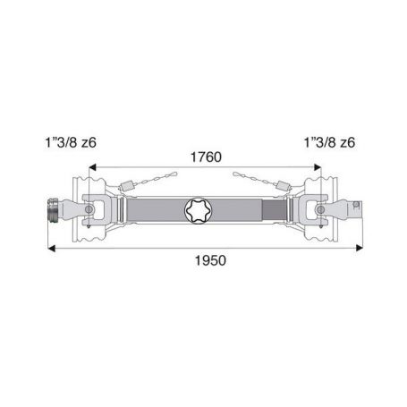 Transmission standard 35x106.5