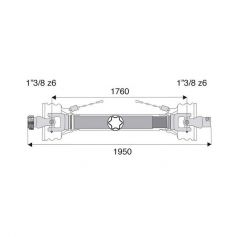 Transmission standard 35x106.5