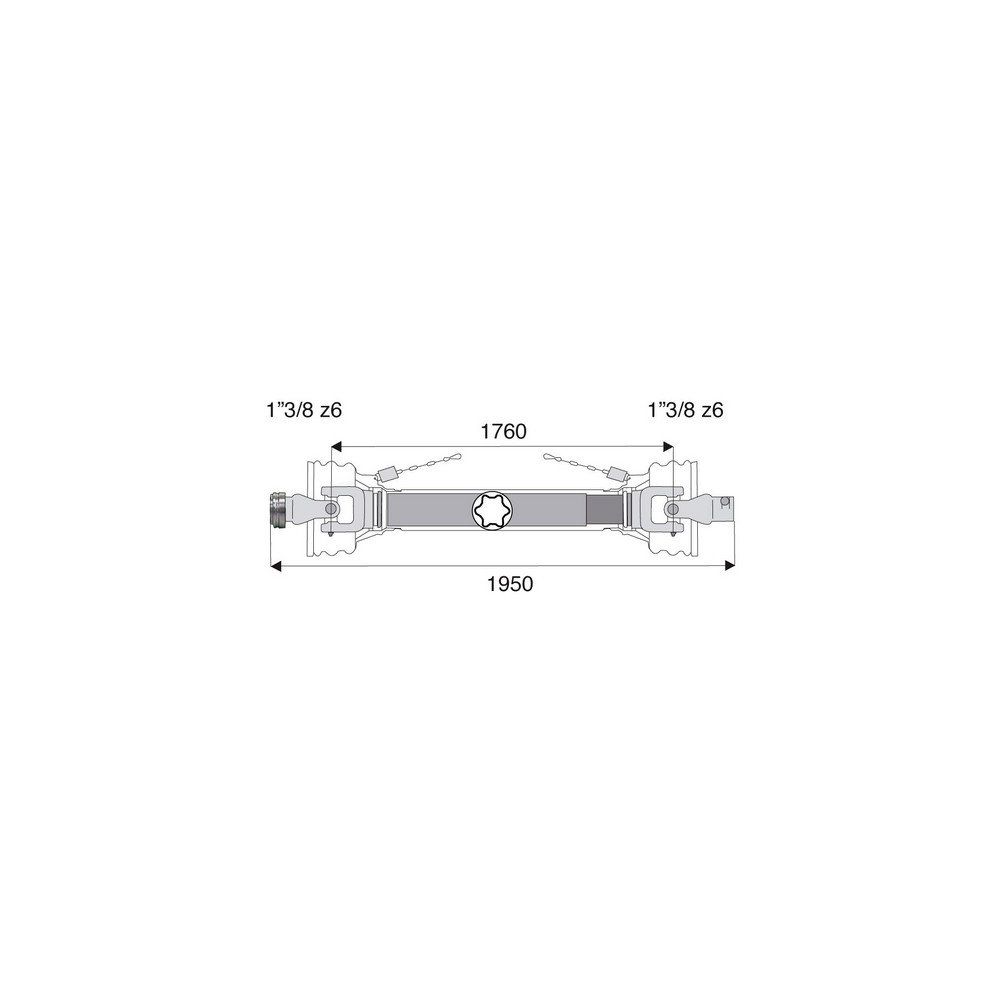Transmission standard 35x106.5