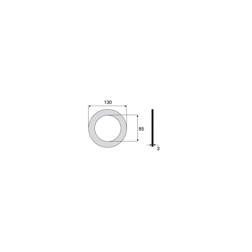 Garniture 130x85x3