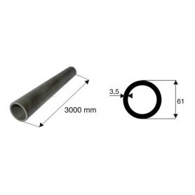 Tube de transmission rond de diamètre 61
