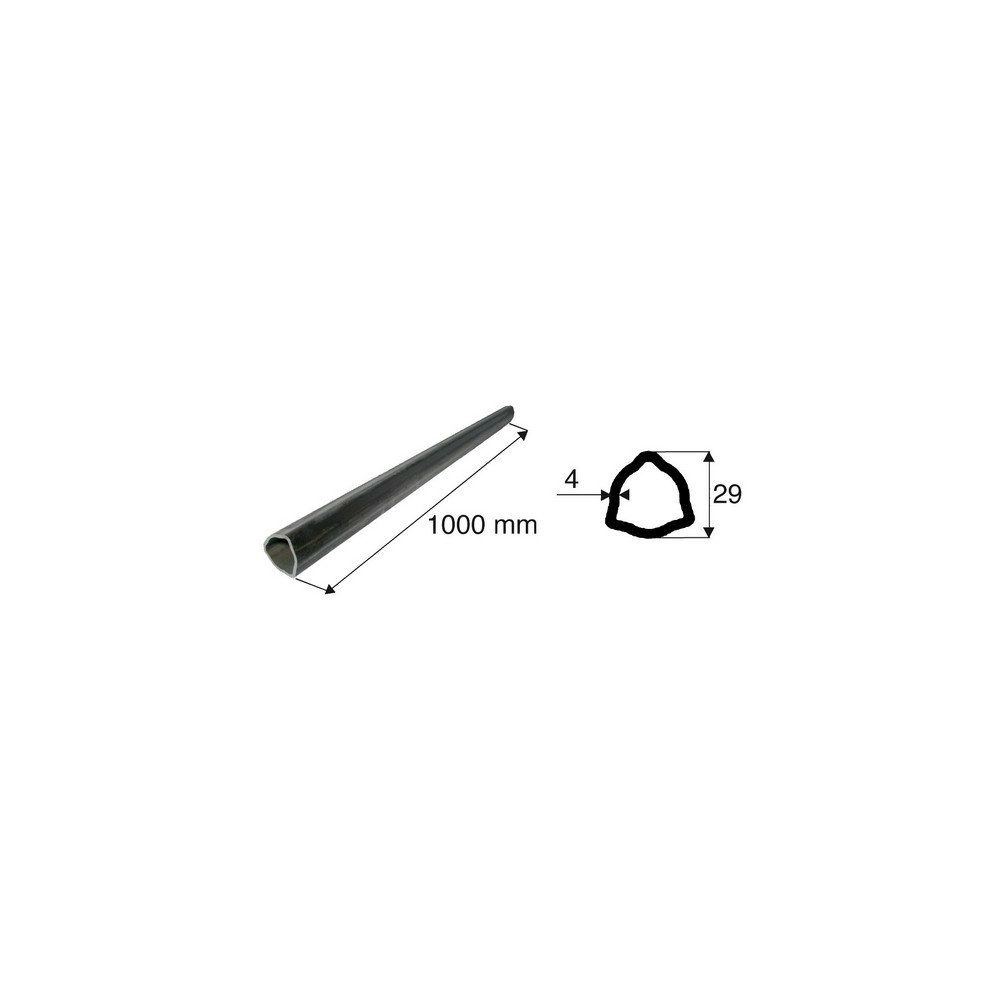 Tube de transmission triangulaire de diamètre 29