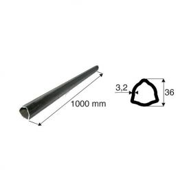 Tube de transmission triangulaire de diamètre 36
