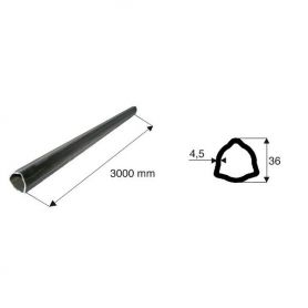 Tube de transmission triangulaire de diamètre 36