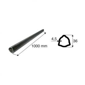 Tube de transmission triangulaire de diamètre 36