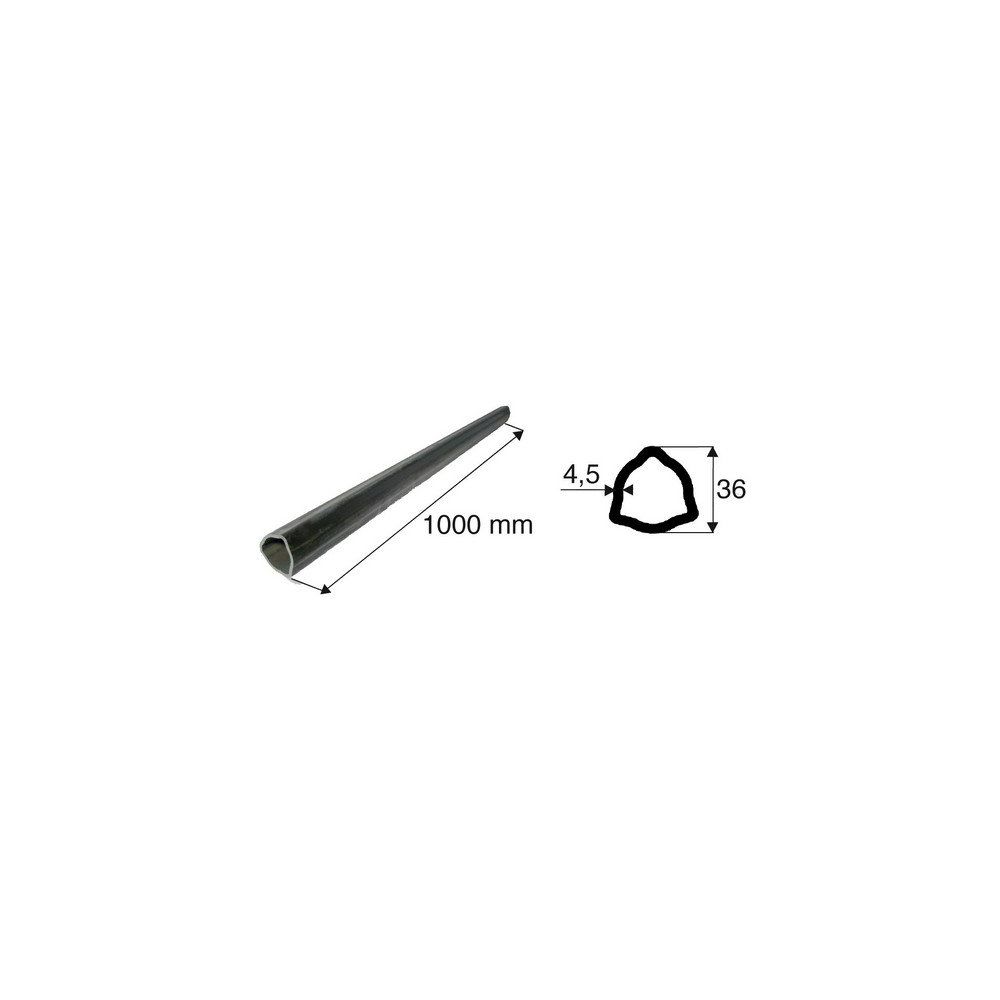 Tube de transmission triangulaire de diamètre 36
