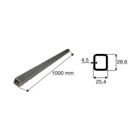 Tube de transmission rectangulaire de diamètre 25.4x28.6
