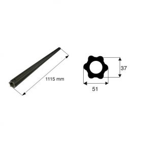 Tube de transmission étoile de diamètre 51x37