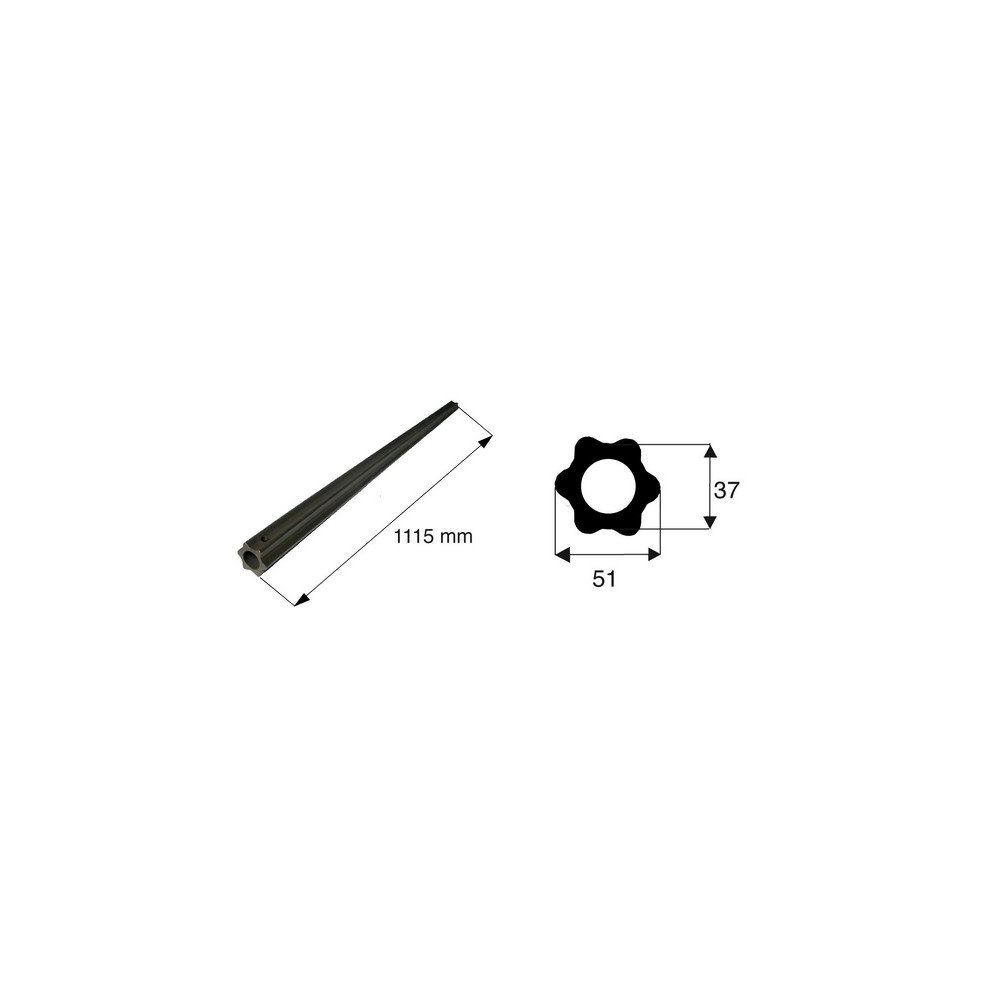 Tube de transmission étoile de diamètre 51x37
