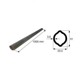 Tube de transmission citron de diamètre 23.5x31