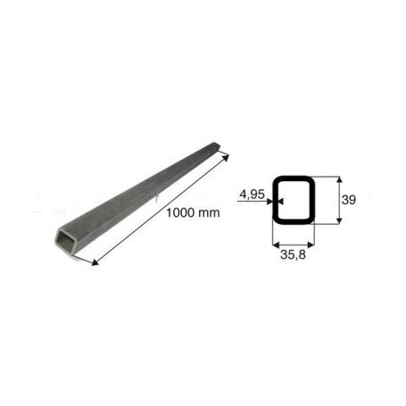 Tube de transmission rectangulaire de diamètre 35.8x39 Tube de transmission rectangulaire de diamètre 35.8x39