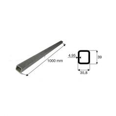 Tube de transmission rectangulaire de diamètre 35.8x39 Tube de transmission rectangulaire de diamètre 35.8x39