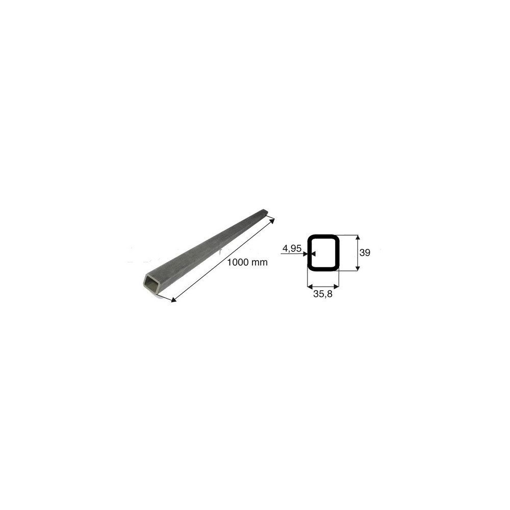 Tube de transmission rectangulaire de diamètre 35.8x39