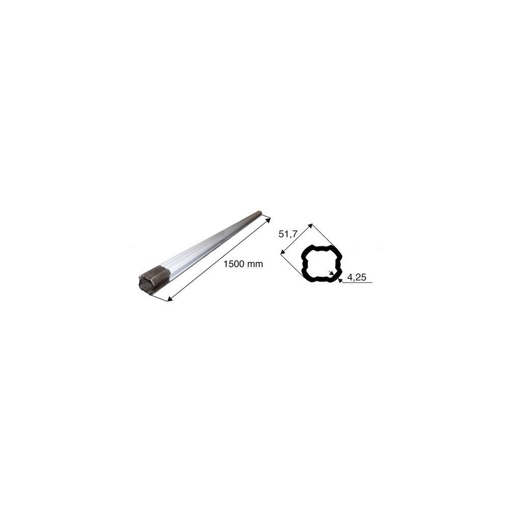 Tube de transmission quadrilobé de diamètre 51.7