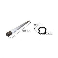 Tube de transmission quadrilobé de diamètre 44.7 Tube de transmission quadrilobé de diamètre 44.7
