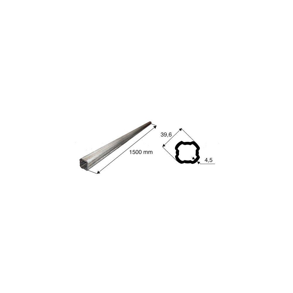 Tube de transmission quadrilobé de diamètre 39.6