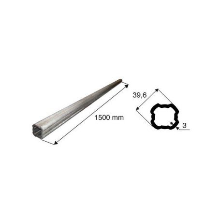 Tube de transmission quadrilobé de diamètre 39.6 Tube de transmission quadrilobé de diamètre 39.6